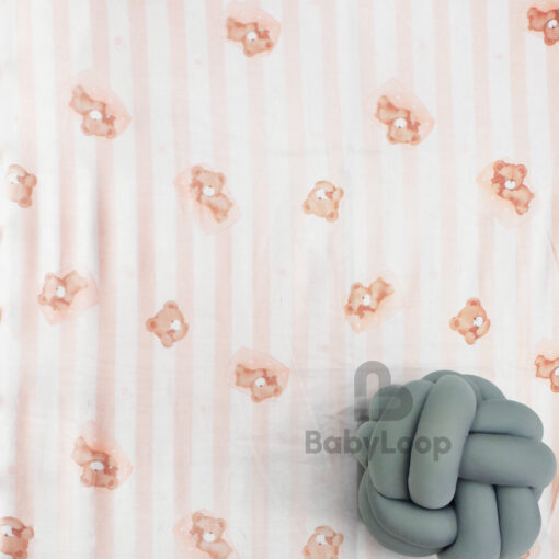 Sleepy Bear - Japanese Cotton