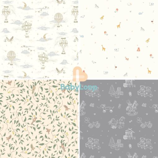 Abstract (10) - Printed Cotton