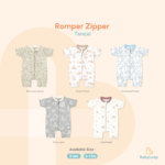 Baju Anak - Romper Zipper - Baby Loop