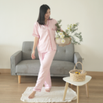Baju Tidur Wanita Tencel - Piyama TENCEL™ Silk Adult - Baby Loop - Image 3