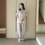 Baju Tidur Wanita Tencel - Piyama TENCEL™ Silk Adult - Baby Loop - Image 5
