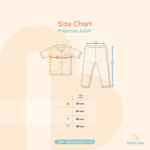 Baju Tidur Wanita Tencel - Piyama TENCEL™ Silk Adult - Baby Loop - Image 6