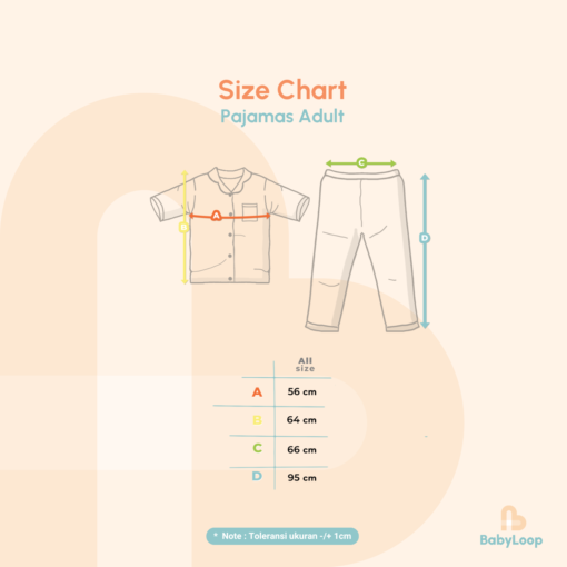 Baju Tidur Wanita Tencel - Piyama TENCEL™ Silk Adult - Baby Loop - Image 6