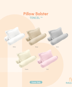 Bantal Guling Tencel - Pillow Bolster Set TENCEL™ Silk Plain Infant- Baby Loop
