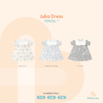 Baju Anak Tencel - Julia Dress TENCEL™ Modal - Baby Loop
