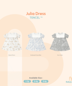 Baju Anak Tencel - Julia Dress TENCEL™ Modal - Baby Loop