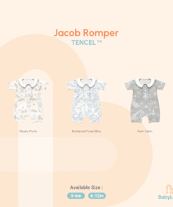 Baju Bayi Tencel - Jacob Romper TENCEL™ Modal - Baby Loop